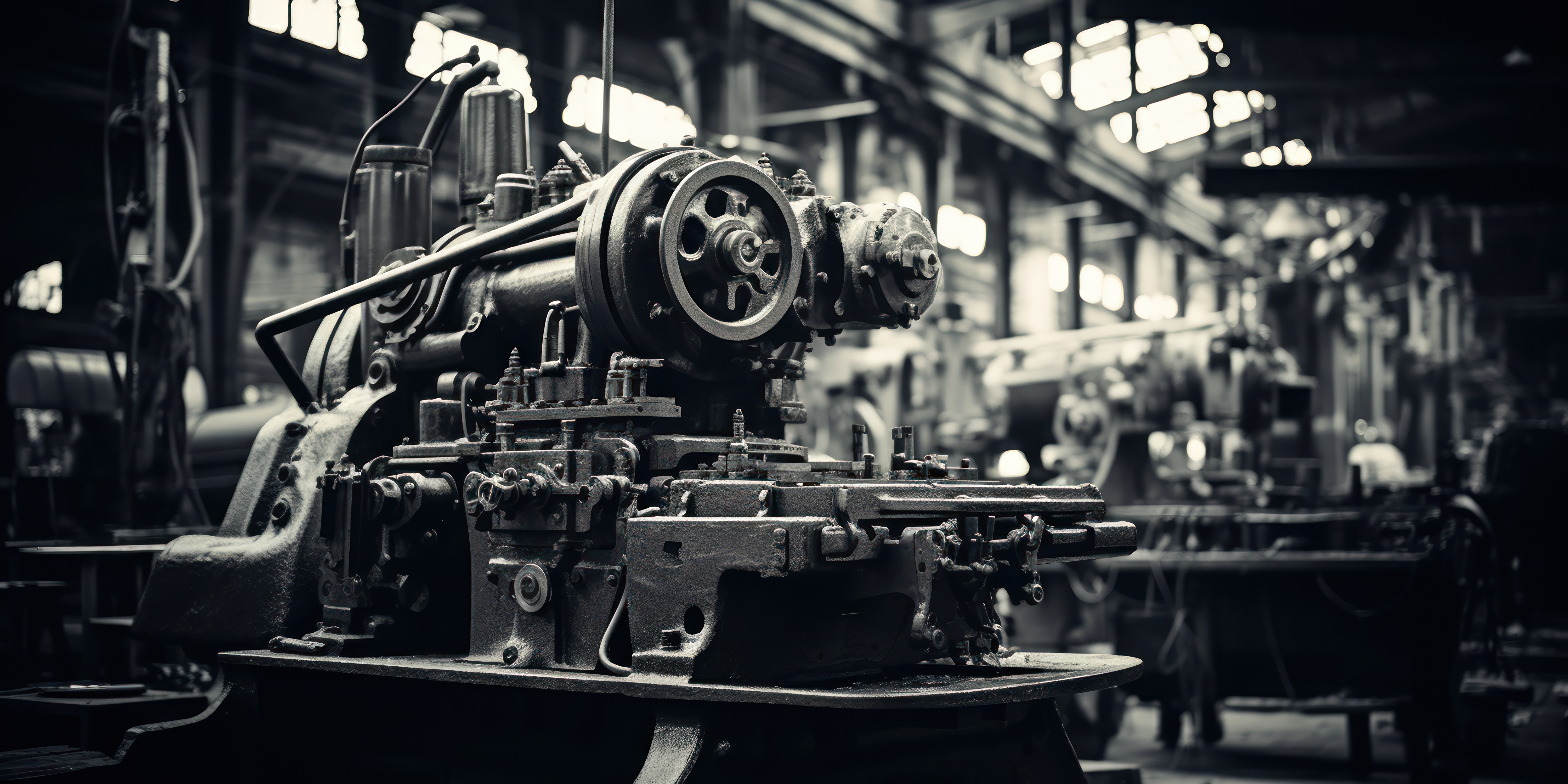 Industrial manufacturing facility — Glaro Technologies engineering team at work